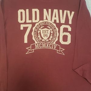 Men's Old Navy long sleeve waffle shirt